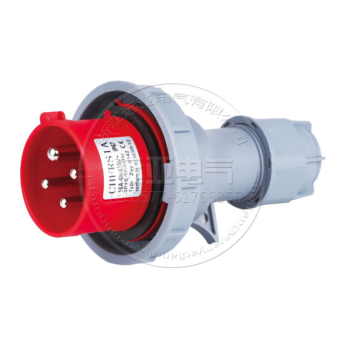 新型工業(yè)防水插頭0142