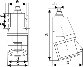 電纜保護套插座-113L 電纜保護套插座-113L