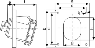 新型工業(yè)暗裝斜座-4132 新型工業(yè)暗裝斜座-4132