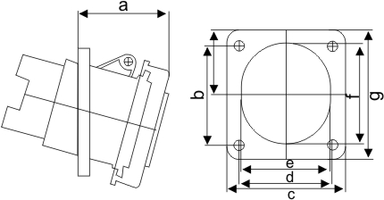工業(yè)暗裝斜座-433 工業(yè)暗裝斜座-433